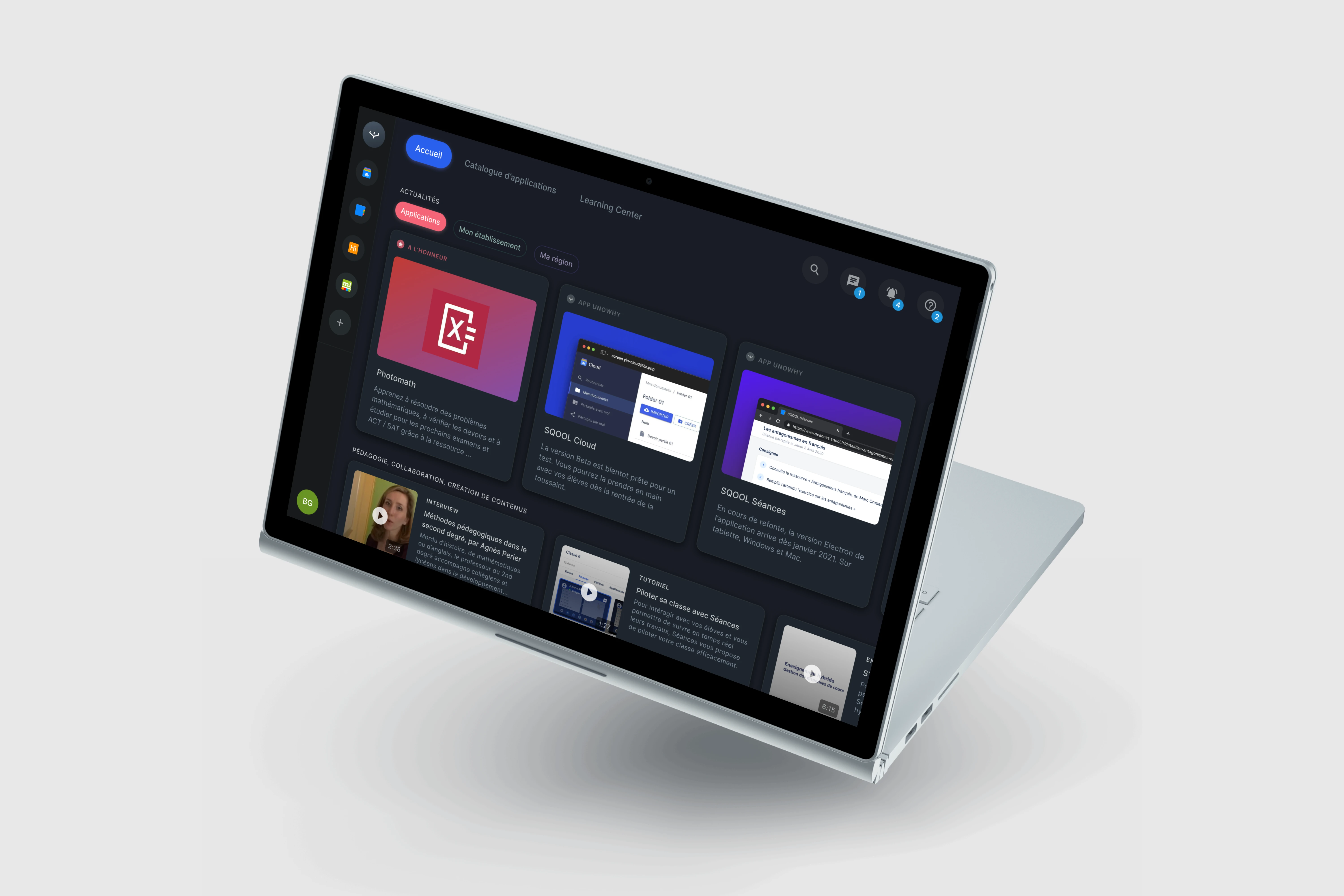 Vue d'ensemble Connect