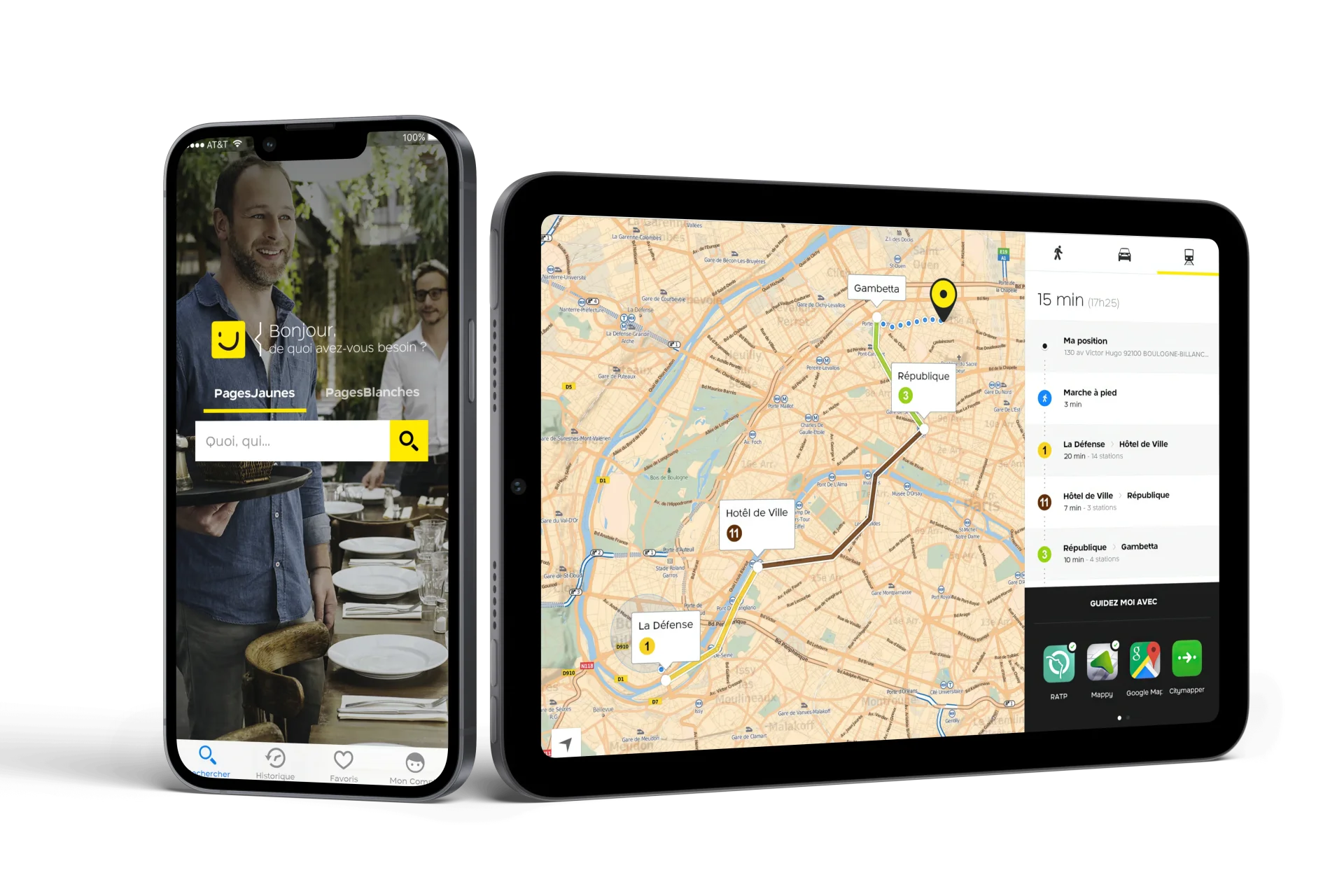 PagesJaunes Mobile Apps